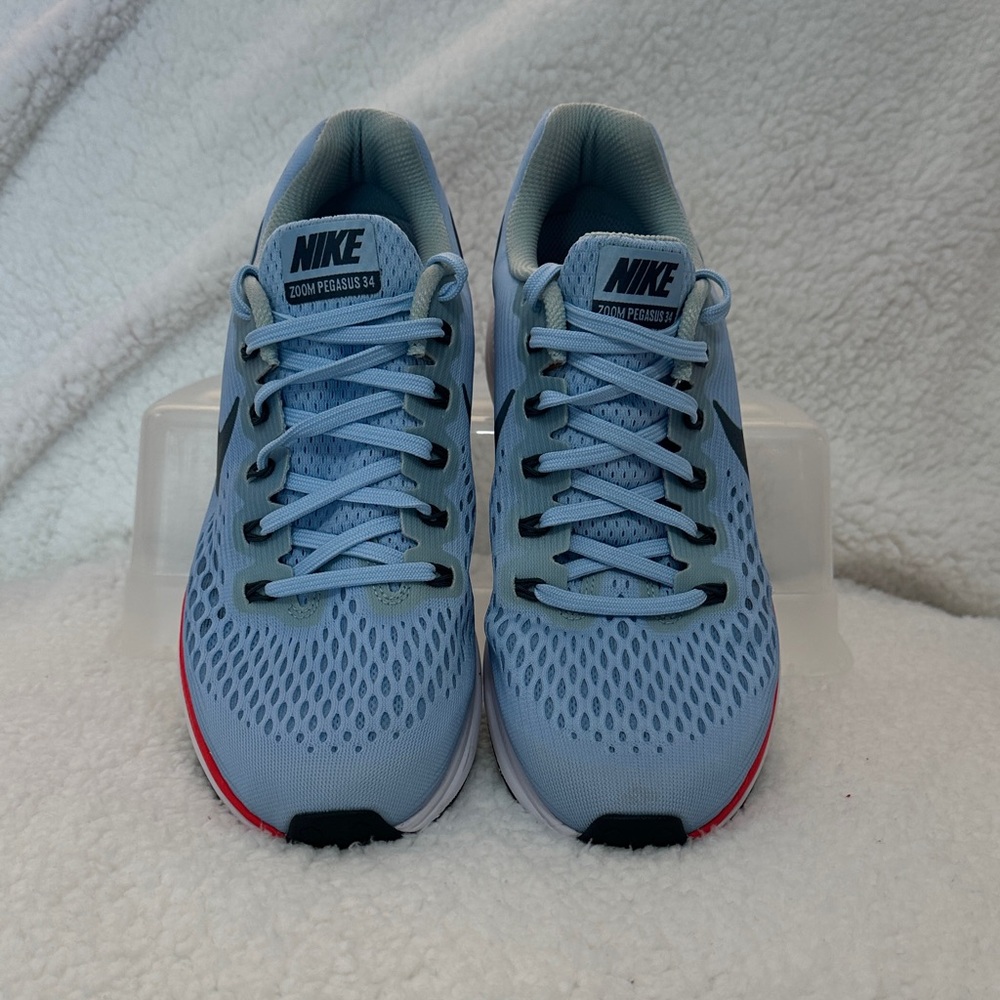 Nike Blue and Red Athletic Shoes